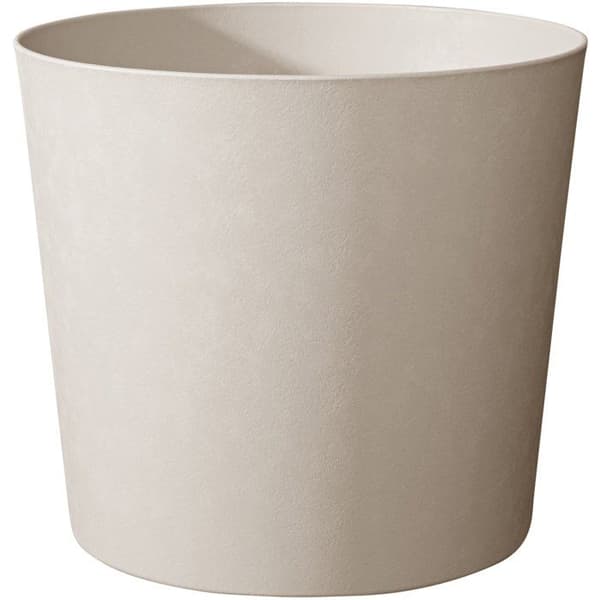 Konisk blomkruka Ø 60 cm - EDA - Element - 100 L - Dräneringssystem - Inomhus/Utomhus - Ø 57,5 x H 48,2 cm - Kalksten