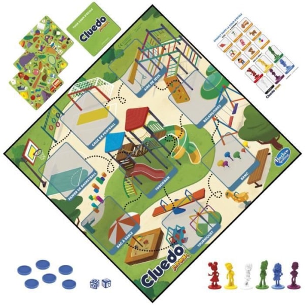 Cluedo Junior 2 -in -1 - Junior Board Game - Thinking Game