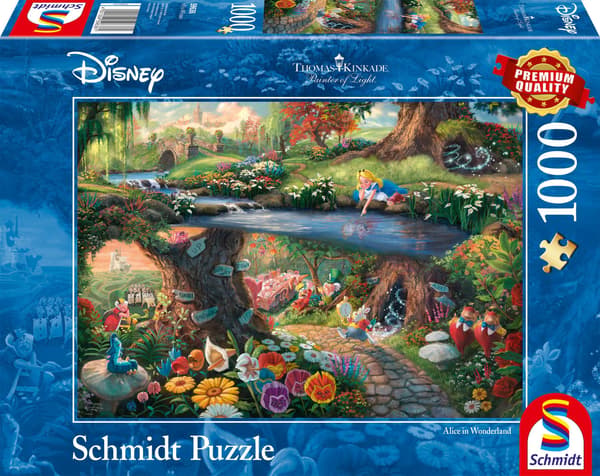 Disney pussel, Alice i Underlandet, 1000 st