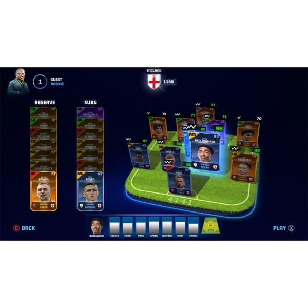 Sociable Soccer Champions Kit för Switch 1 & 2 + Bollgrepp - Nintendo Switch-spel