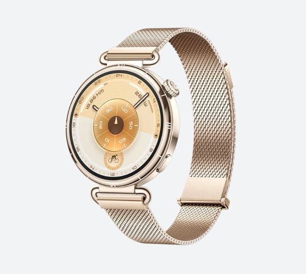 Uppkopplad klocka - HUAWEI - Watch GT6 - 41 mm - Guld