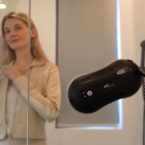 EZIclean Windobot S4 Plus Fönsterputsrobot - EZICLEAN - Roterande rörelse - Backupbatteri - Våt