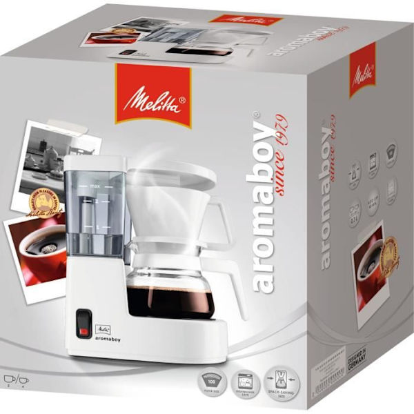 MELITTA Kaffebryggare Aromaboy 1015-01 Vit