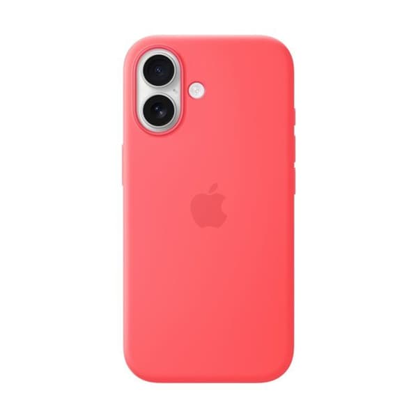 APPLE iPhone 17 - Silikonskal med MagSafe - Vibrant Guava