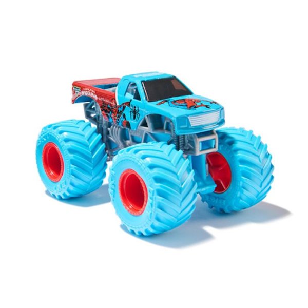 Spiderman Die Cast Monster Jam Pack med 5