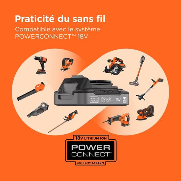 BLACK & DECKER BDCIM18N-XJ trådlös påverkningsdrivrutin - 18 V - litium
