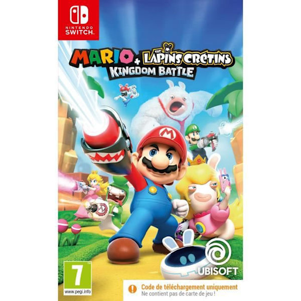 Mario + Raving Rabbids Kingdom Battle Switch-spel (Ladda ner koder)