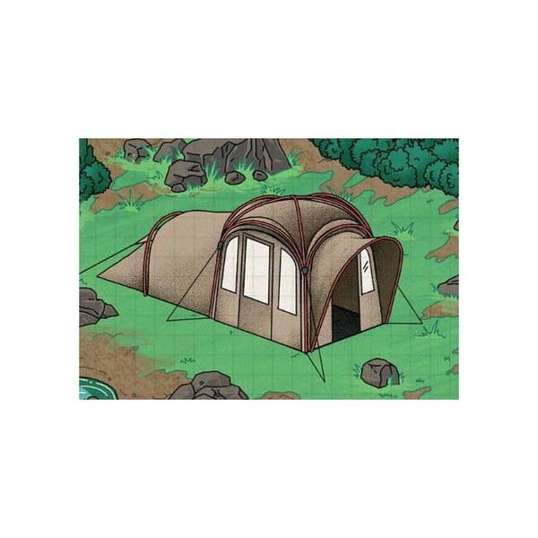 Markis - KAMPA - MOD 250 Dune - Aluminiumstänger - Brun