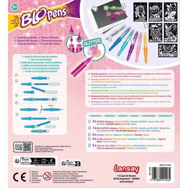 Blopens - LANSAY - Glittrande varelser - Från 5 år