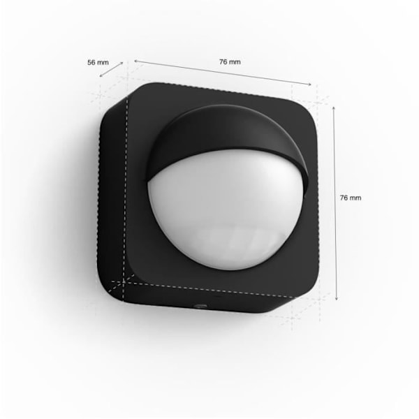 Yttre rörelsedetektor Philips Hue Outdoors Sensor - Svart