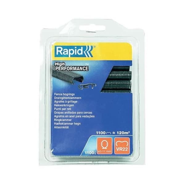 Grillage Staples Rapid VR22 grå