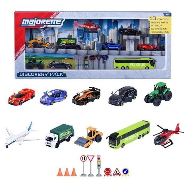 MAJORETTE - Majo Lamborghini 5-pack presentförpackning - från 3 år