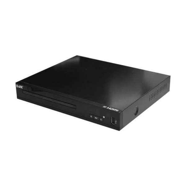 D-JIX HOMEPLAY10 HDMI Hem DVD-spelare - Full HD - Svart