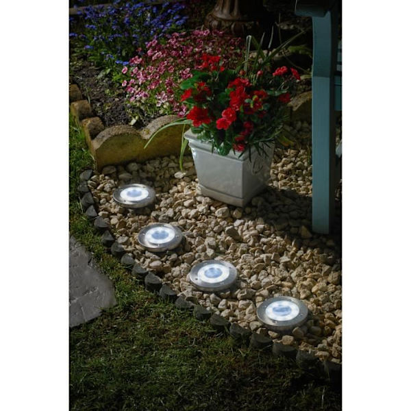 Upsmart Garden -Light Solar Spot - 4 5 Lumens Pack