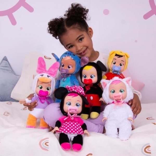 Cry Babies Tiny Cuddles Disney Marie - IMC Toys - 917934 - Funktionsdockor