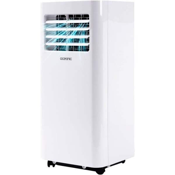 OCEANIC 10000 BTU Bärbar Monoblock Luftkonditionering - 1120W - Avfuktare - Programmerbar - Energiklass A - Vit