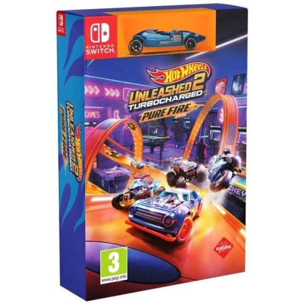 Hot Wheels Unleashed 2 Turbocharged - Nintendo Switch-spel - Pure Fire Edition