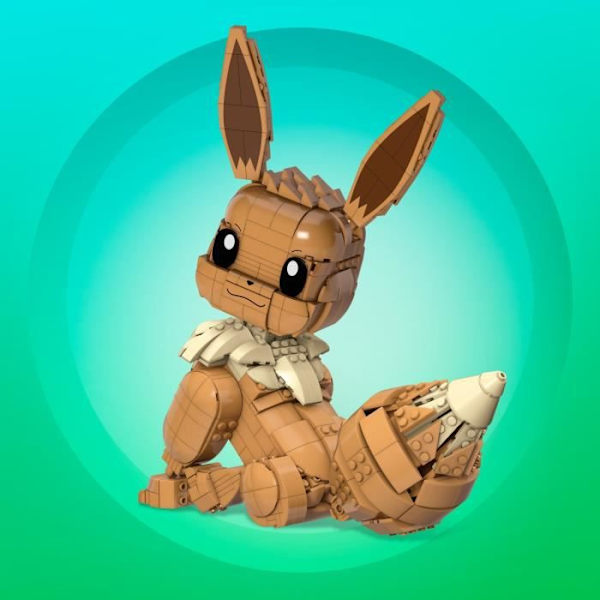 Mega Construx - Pokemon Eevee Giant - Byggstenar - 10 år och +