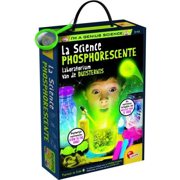 Génius Science - vetenskapligt spel - fosforescerande vetenskap - LISCIANI