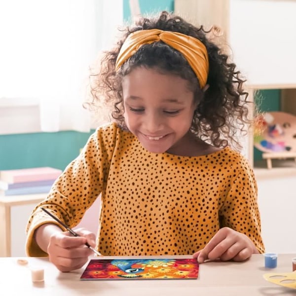 CreArt Kids 31x21cm Peacock, Paint by Numbers Kit, Ages 9+, 25907, Ravensburger
