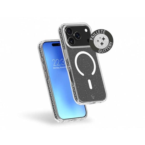 FC Air Xtrem MagSafe-skal - iPhone 17 Pro Max - Återvunnet - Glitter