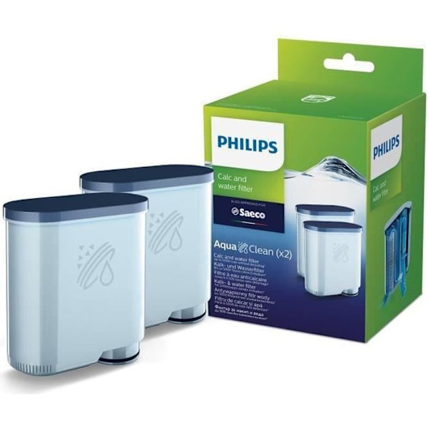 PHILIPS CA6903 / 22 Uppsättning av 2 AquaClean kalk- och vattenfilter