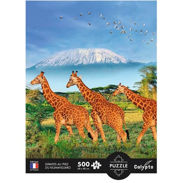 Pussel - SENTOSPHERE - Calypto - 500 bitar XL - Giraffer - Från 8 år