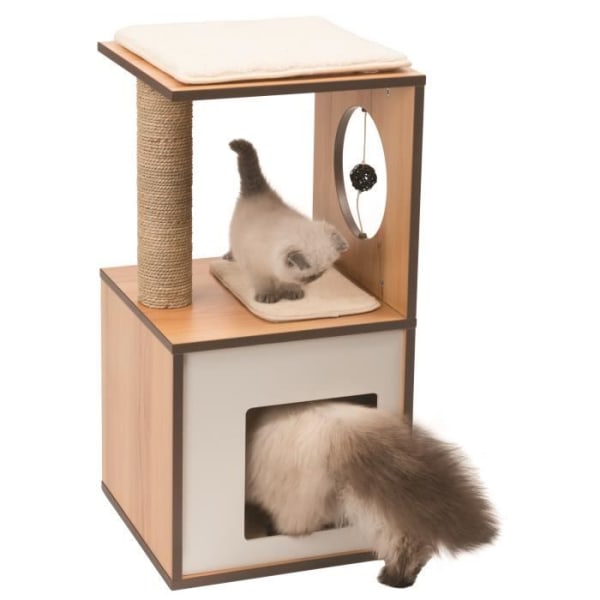 Vesper V-box Small Natural Cat Tree