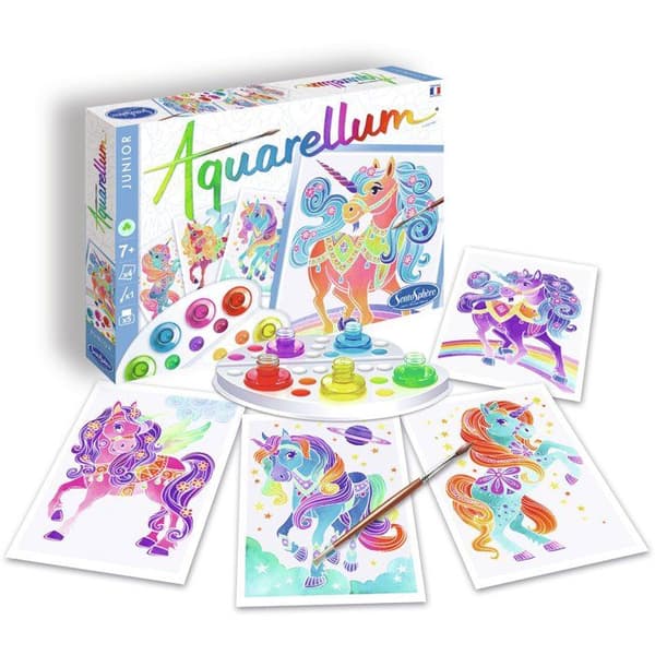 SENTOSPHERE Aquarellum Junior Unicorn Game - För barn