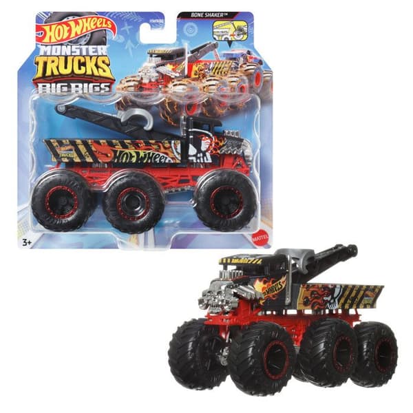Hot Wheels Monster Trucks - Stort sortiment av maskiner? 1/64 skala - Hot Wheels - HWN86