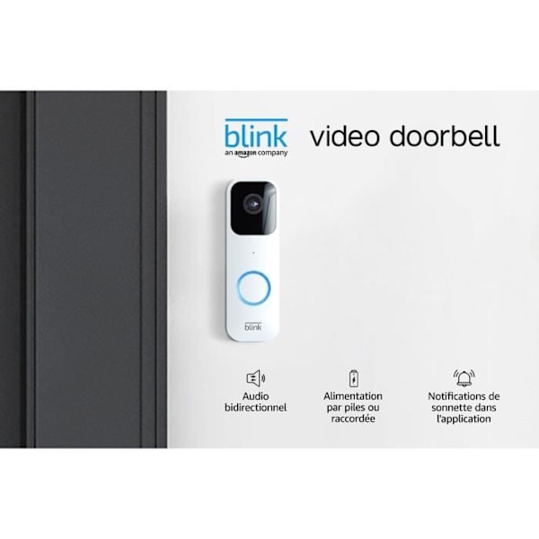 Blink videodörrklocka + Blink Sync Module 2 Trådlös videodörrklocka