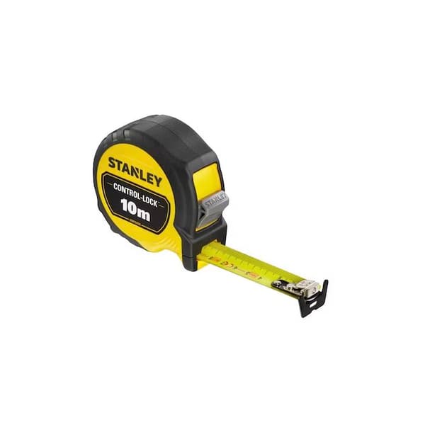 Mått 10M X 25MM dubbelmärkt STANLEY MAGNETIC CONTROL-LOCK - STHT37233-0