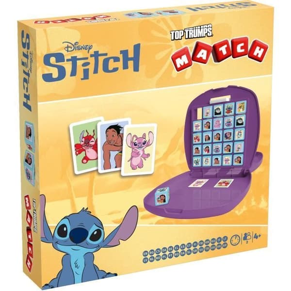Match - Brädspel - VINNANDE TRÄCKSPEL - Stitch 2025