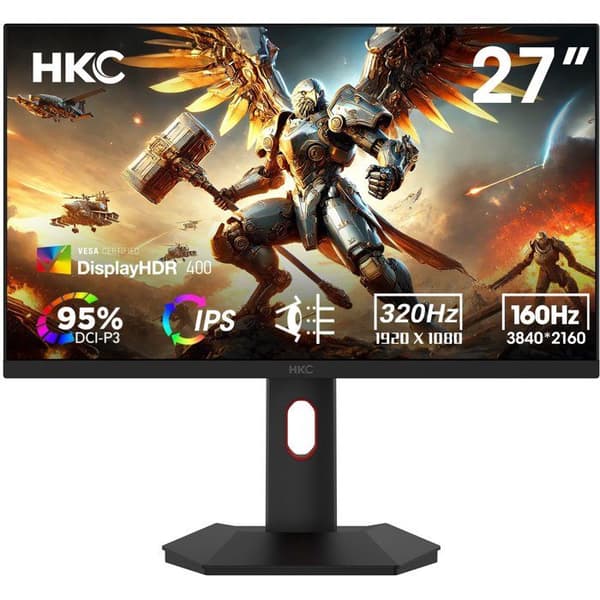 PC-spelskärm - HKC - FHD - 27 - 320 Hz - Snabb IPS-panel - 1 ms - G27H7P