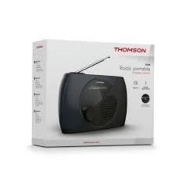 Bärbar CD -radiospelare Thomson - USB / BT Blue