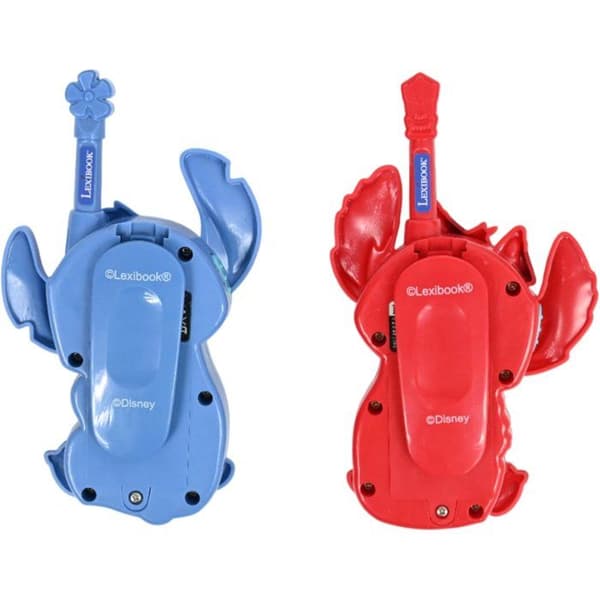 Walkie-talkies - LEXIBOOK - Stitch 3D - 500m räckvidd - 2 kanaler - 3D-design