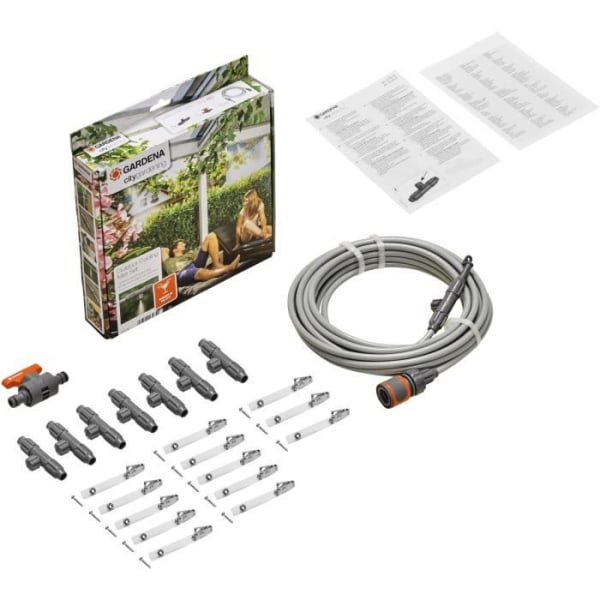 GARDENA Mist Kit - Slang med munstycken 10m