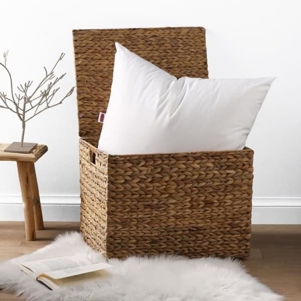 DODO Set med 2 Anti-Mite Kuddar Belle Nuit 60x60 cm vit