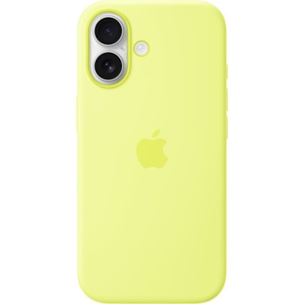 APPLE iPhone 17 - Silikonskal med MagSafe - Neongul