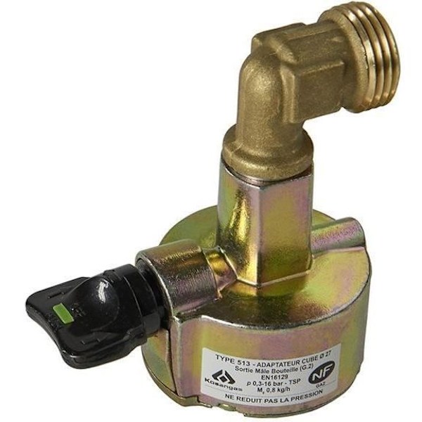 Bethane / Propane NF adapterkran - ROUSSEAU - D.27 mm