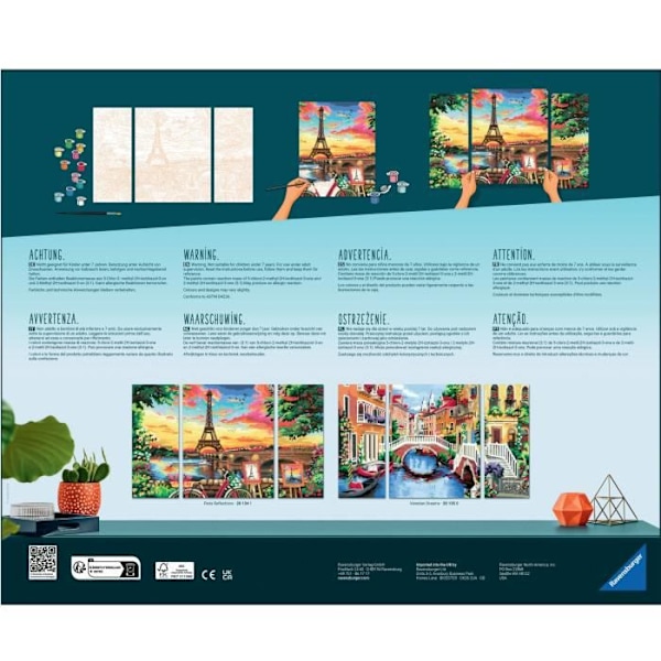CREART -format 80x50cm - Triptych -4005556201341 - Ravensburger