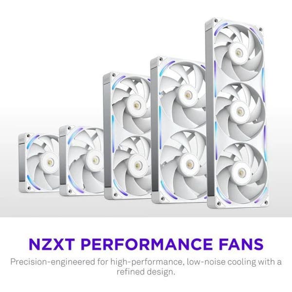 NZXT F360X Core Single Frame PC-fläkt (RF-U36PN-W1) - Ø 360 mm