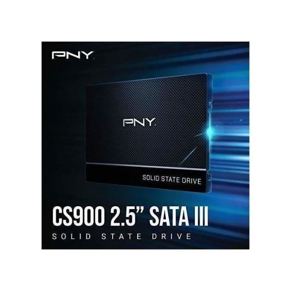 PNY - CS900 SATA - SSD-enhet - 2,5 - 500GB