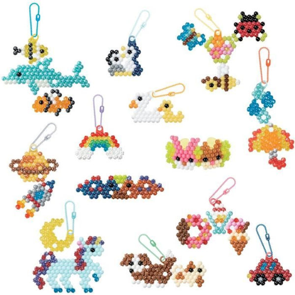 Creation box - AQUABEADS 35025 - Mina nyckelringar och hängen