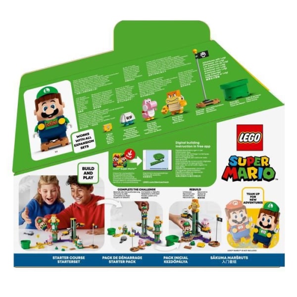 LEGO 71387 Super Mario Adventures of Luigi startpaket, interaktivt byggspel
