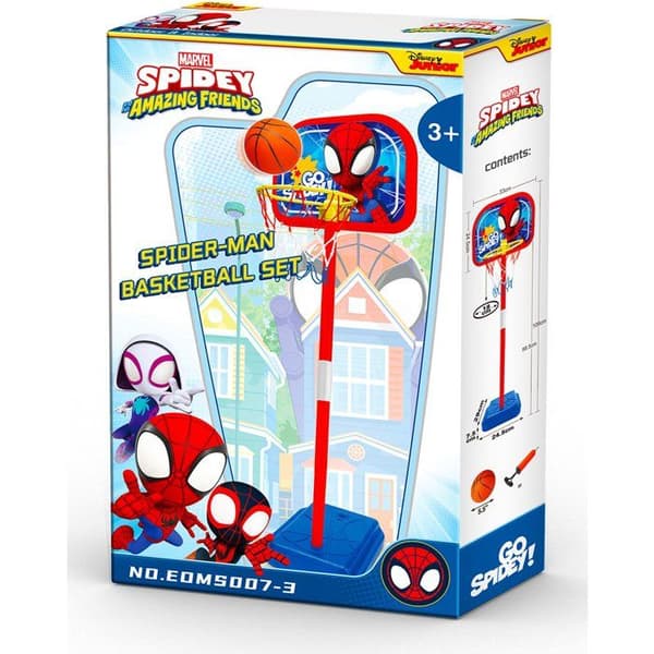 Barnbasketkorg - MARVEL - Spidey - Fristående 106 cm