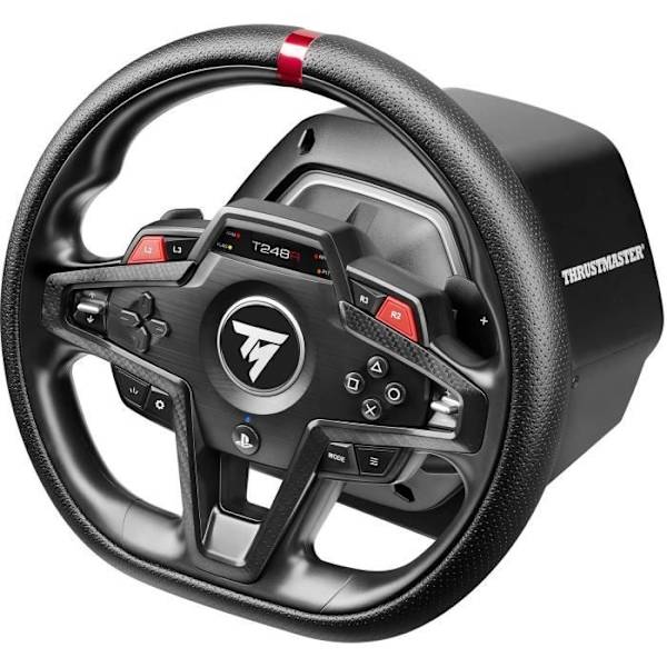 PC-ratt - THRUSTMASTER - T248R - Ergonomisk och mångsidig - 280 mm - Svart
