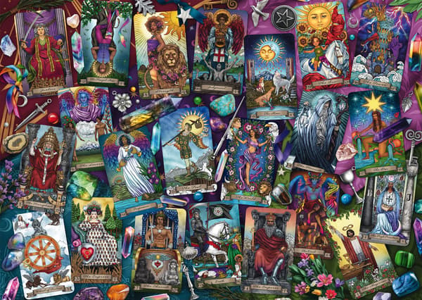 Pussel - SCHMIDT SPIELE - Tarotkort - 1000 bitar - Från 12 år