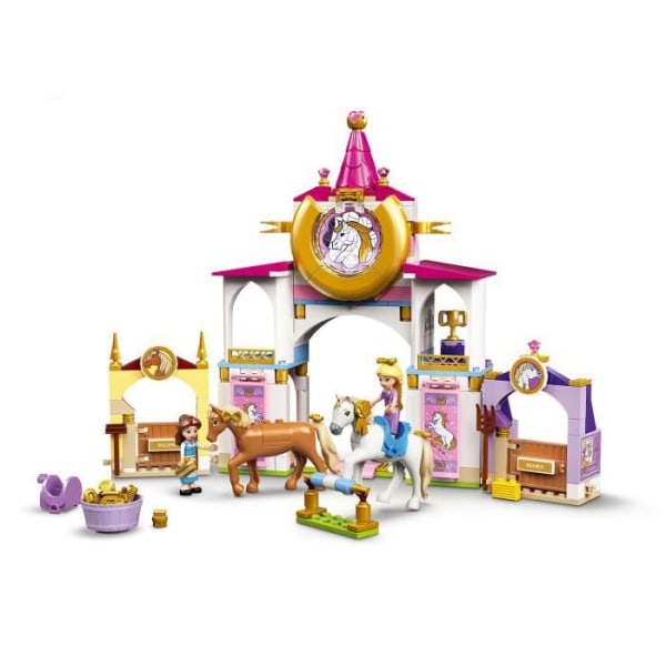 LEGO 43195 Disney Belle och Rapunzel's Royal Stables byggleksak