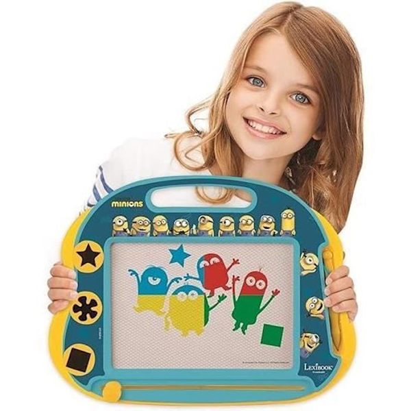 Lexibook - Minions Magic Slate - A5-format med magnetiska tillbehör